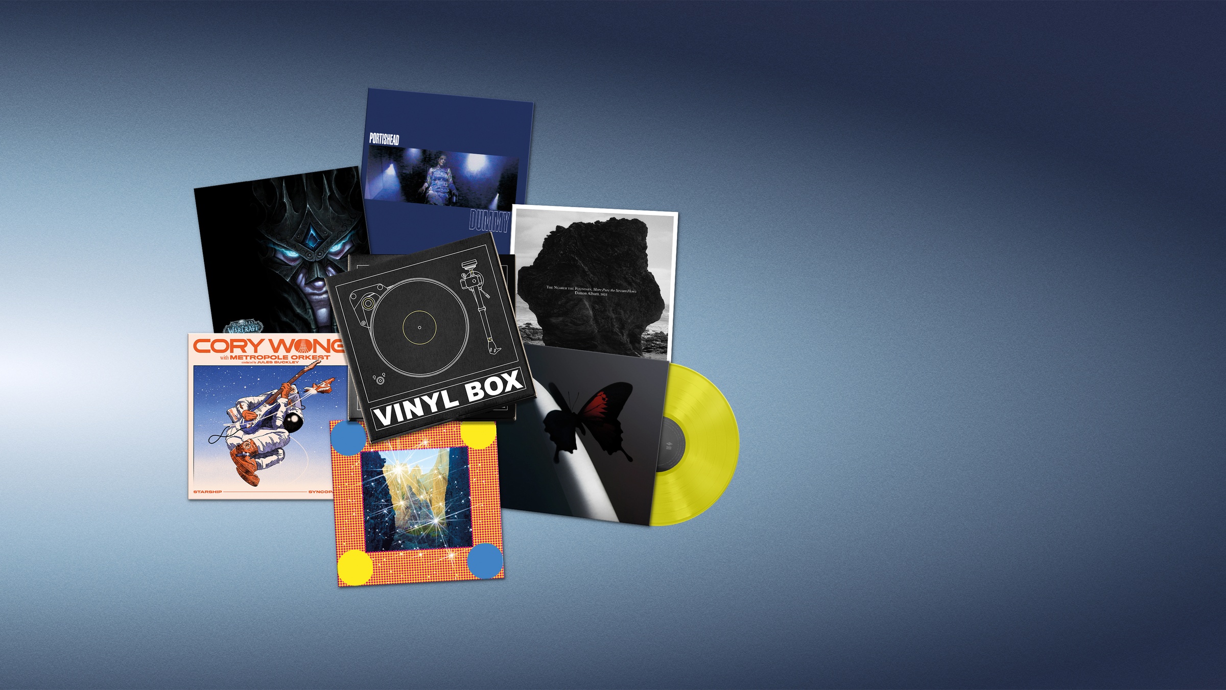 Vinyl Box April selection