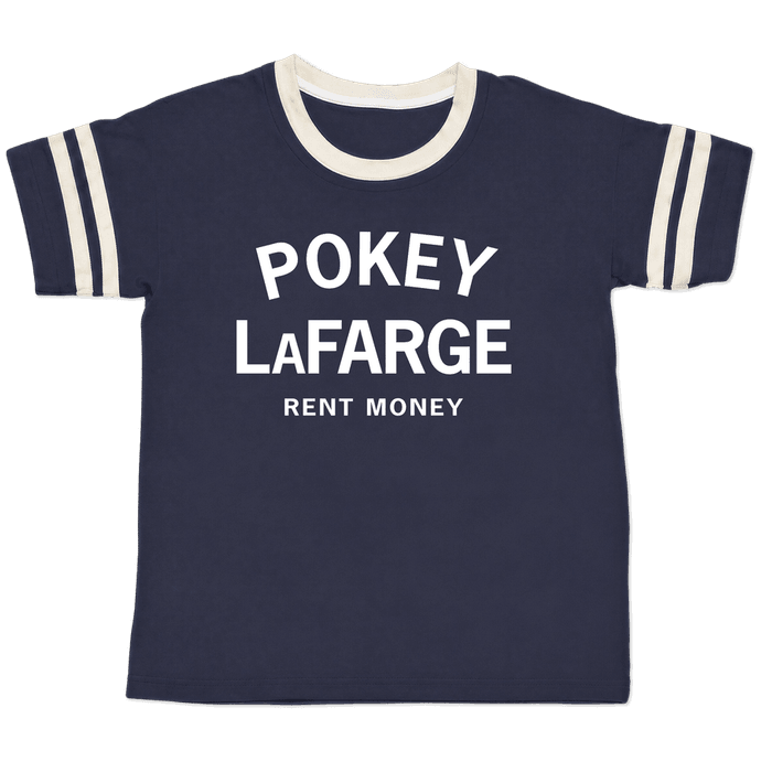 Merch - Pokey LaFarge - Rent Money - Baseball Tee