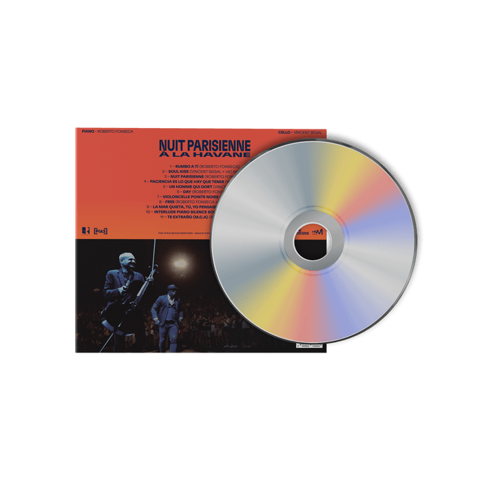 Cd - Roberto Fonseca et Vincent Segal - Nuit Parisienne à La Havane (CD) (hover)