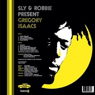 Vinyl - Sly & Robbie - Present Gregory Isaacs - Diggers Factory