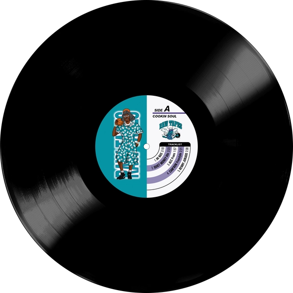 Vinyl - Cookin Soul - Raw Tapes Vol. 2 – Black Vinyl + 2 Stickers