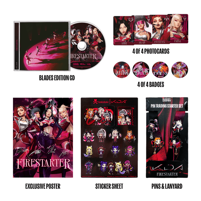 Bundle - K/DA - FIRESTARTER CD Box Set (BLADES Edition) (hover)