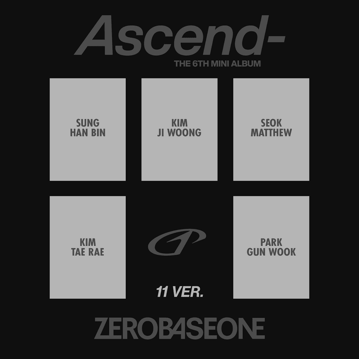 Cd - ZEROBASEONE - The 6th Mini Album [Ascend-]  (11 ver.)