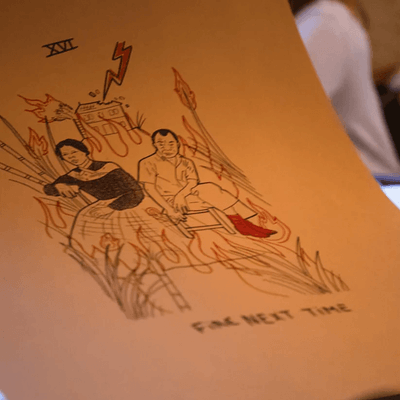 Merch - Melissa Laveaux - Affiche - Fire next time