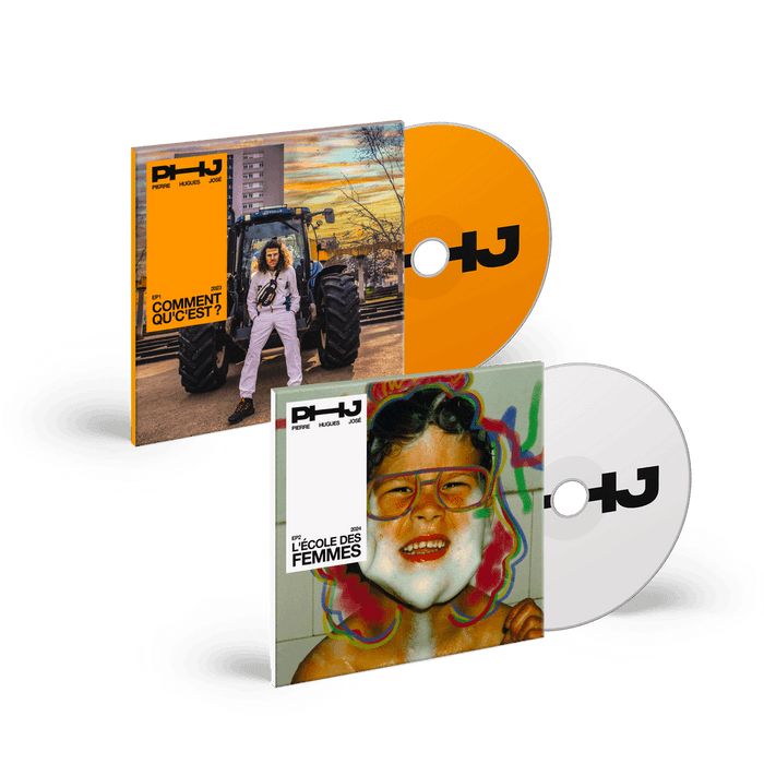 Vinyl - Pierre Hugues José - Pack 2 CD : Comment qu'c'est ? + L'école des femmes