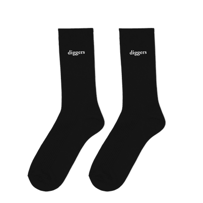 Merch - Diggers Cut Collection - Black socks