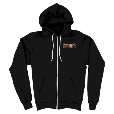 Merch - Gunshine - Double Sided, Custom Printed Zip up