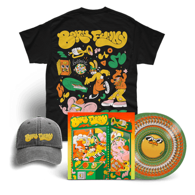 Bundle - Bellaire - Born Funky Deluxe LP + Black Tee + Cap - Bundle