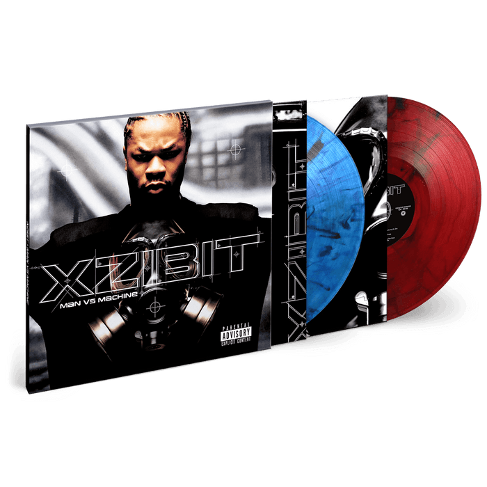 Vinyl - Xzibit - Man Vs Machine [Blue and Red Marble - Limited