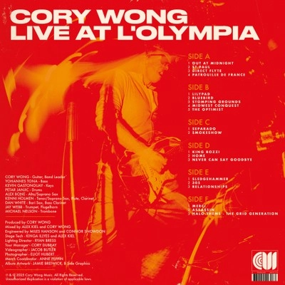 最新作！ Cory Wong Live at L'Olympia 3枚組レコード Vinyl - Cory Wong - Live at L'Olympia - Diggers Factory