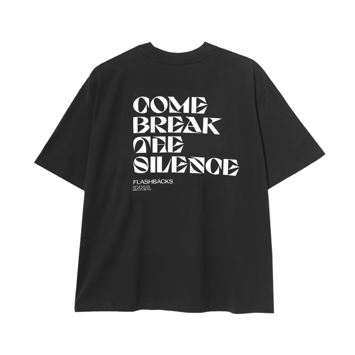 T-shirt - INNA - "Come Break the Silence" T-shirt (black) (hover)