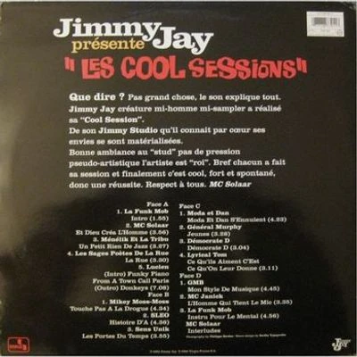 Vinyl - Jimmy Jay - Les Cool Sessions - Diggers Factory