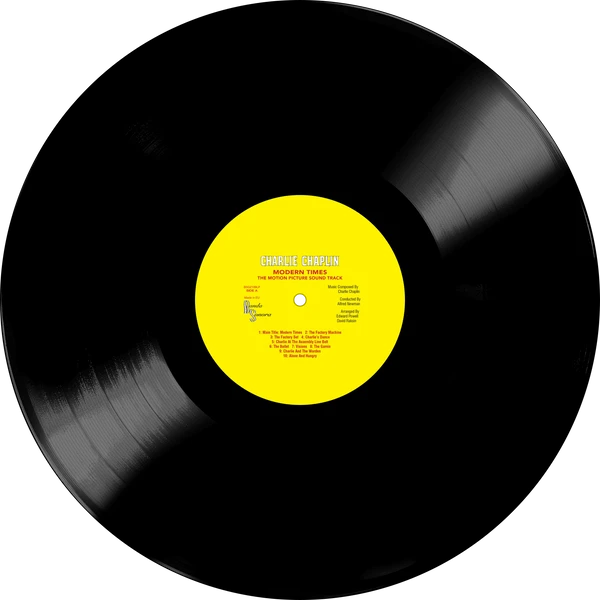 Vinyl - Charlie Chaplin, conducted by Alfred Newman - Modern