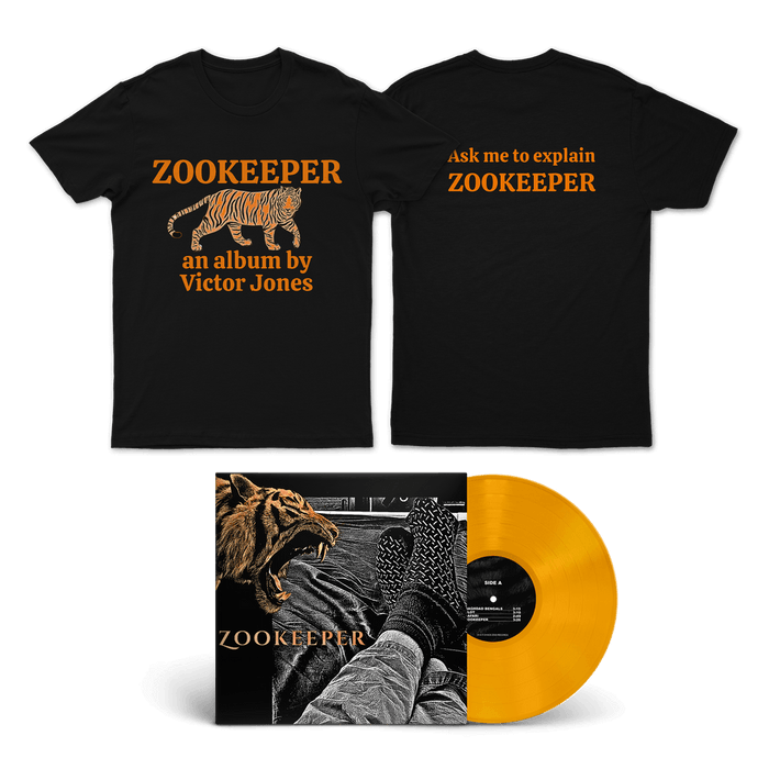 Bundle - Victor Jones - Zookeeper - Vinyl + T-Shirt Bundle