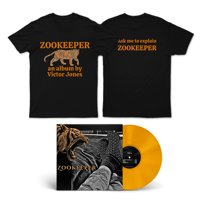 Bundle - Victor Jones - Zookeeper - Vinyl + T-Shirt Bundle