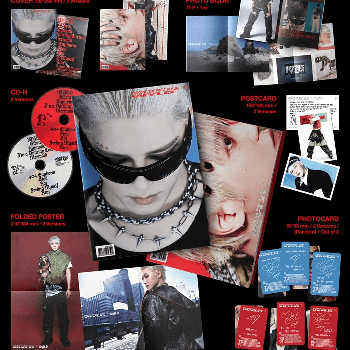 Cd - TAEYONG - The 1st Album 'WYLD' (Zine Ver.) (hover)