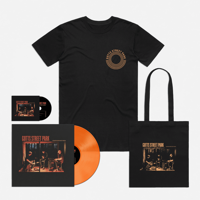 Bundle - Gotts Street Park  - Somewhere Between - Store Exclusive LP + CD + Tote + T-shirt