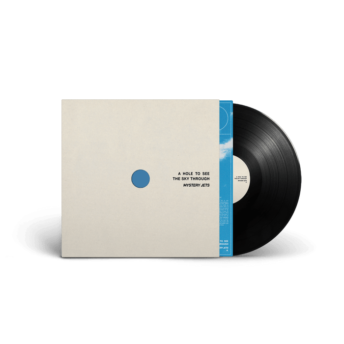 Bundle - Mystery Jets - A Hole To See The Sky Through - Black LP (w/ Exclusive Signed Art Card)