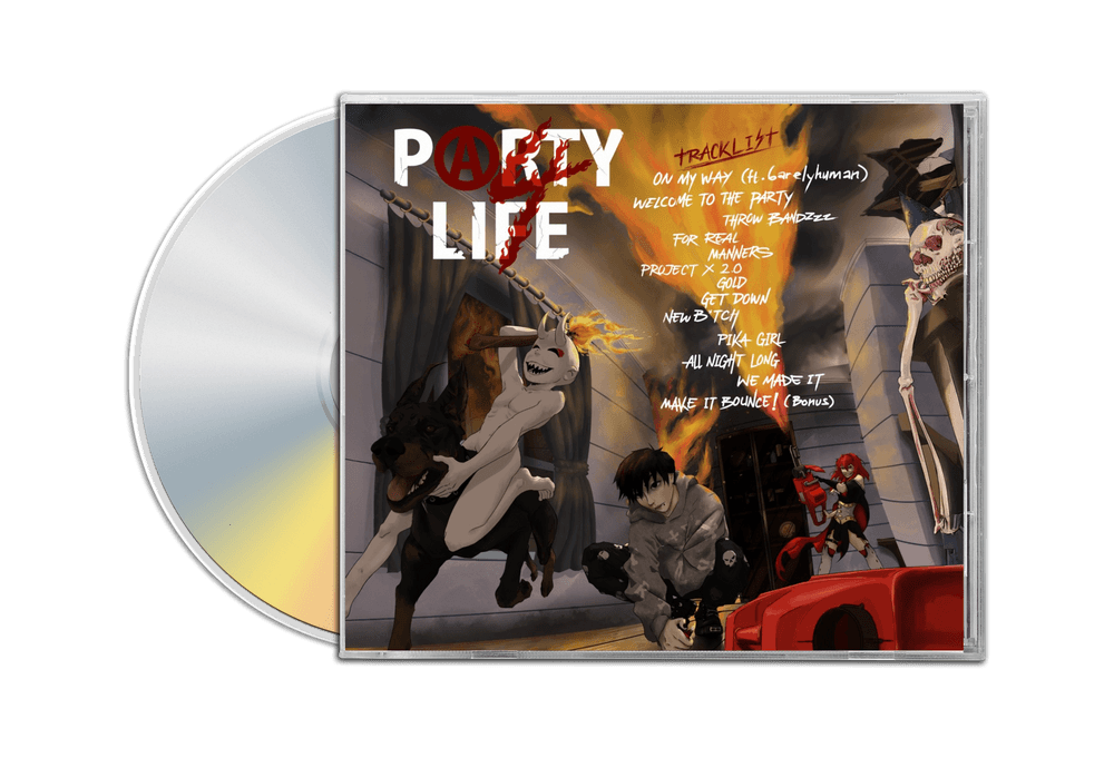 Cd - asteria & kets4eki - PARTY4LIFE (CD Edition) (hover)