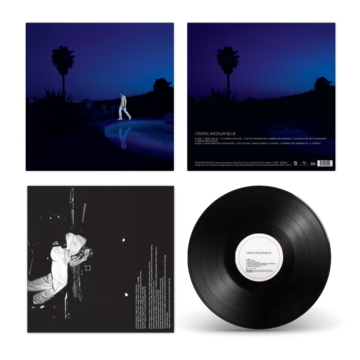 Vinyl - Lewis Ofman - Cristal Medium Blue - Signed Vinyl (hover)