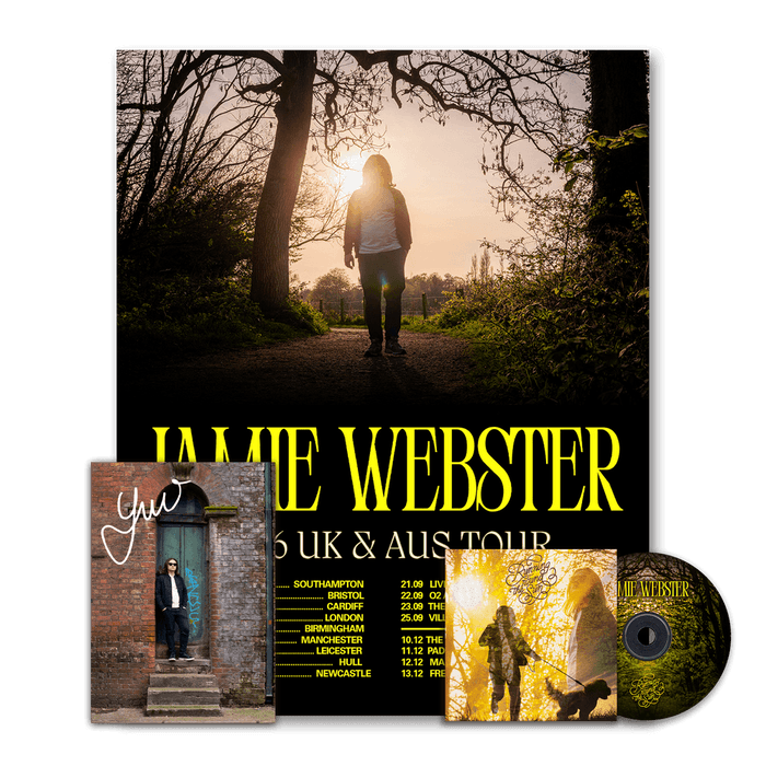 Bundle - Jamie Webster - CD + Signed Tour Poster Bundle (w/ Exclusive Signed A5 Art Card)