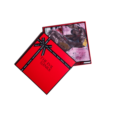 Merch - Mr Eazi - The Evil Genius [Silk Scarf & Gift Box]
