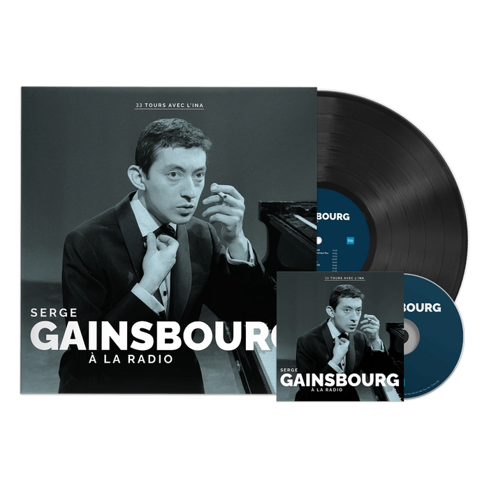 Bundle - Serge Gainsbourg - À la radio - Vinyl + CD - Diggers Factory