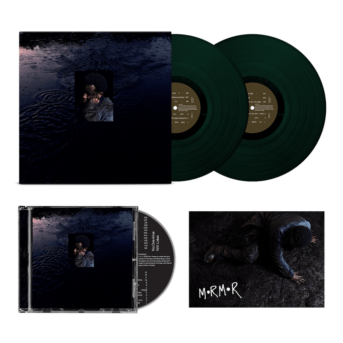 Bundle - MorMor - No One Alive Will Listen - CD + Green LP Bundle (w/ Signed Art Card)