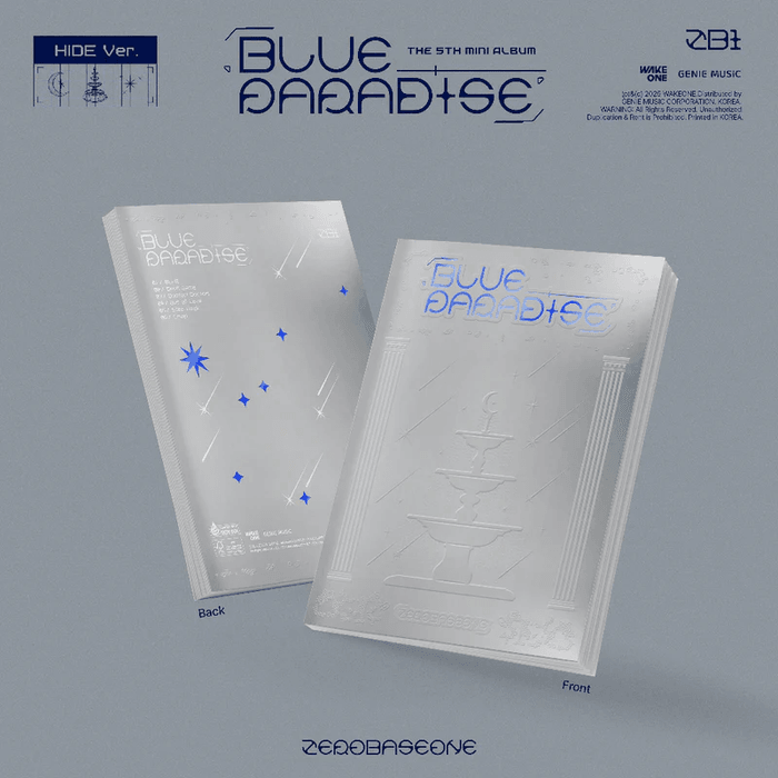 Cd - ZEROBASEONE - BLUE PARADISE (HIDE Ver.)