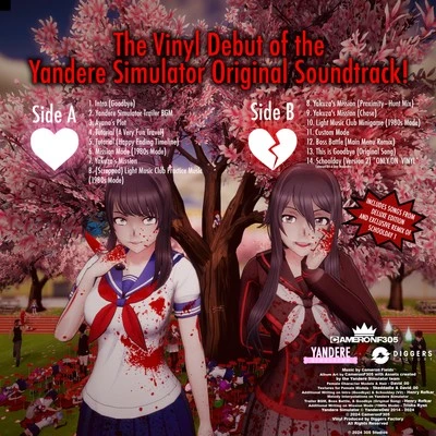 【未使用】アートプリント「The Ghost Queen」AyanoNakano Ayano's Plot - Yandere Simulator Original Soundtrack
