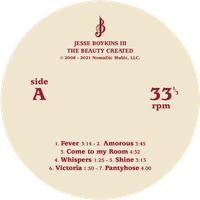 Vinyl - Jesse Boykins III - The Beauty Created - Limited Edition