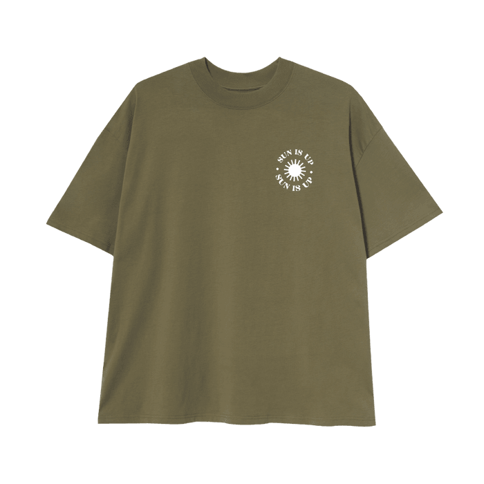 T-shirt - INNA - "Sun is Up" T-shirt (green)
