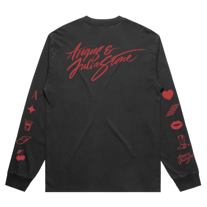 Merch - Angus & Julia Stone - Black Longsleeve T-Shirt (hover)
