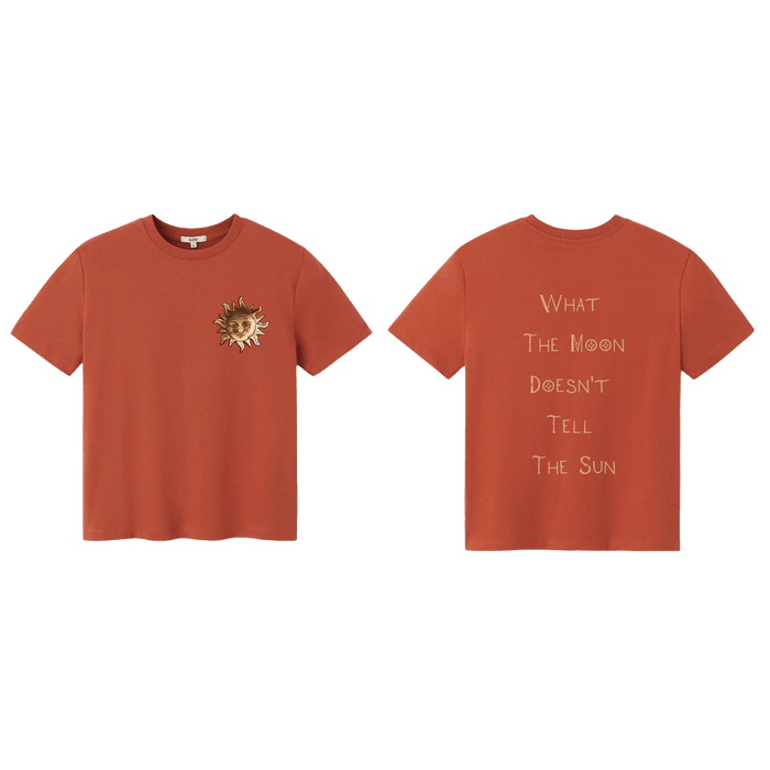 T-shirt - MARIS BEN - What The Moon Doesn't Tell The Sun (sun t-shirt)