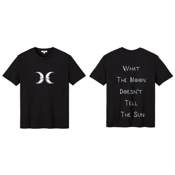 T-shirt - MARIS BEN - What The Moon Doesn't Tell The Sun (moon t-shirt)