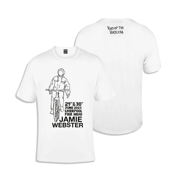 Merch - Jamie Webster - Pier Head: White T-Shirt