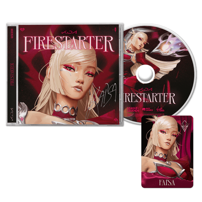 Cd - K/DA - FIRESTARTER CD (Kai'Sa Edition)