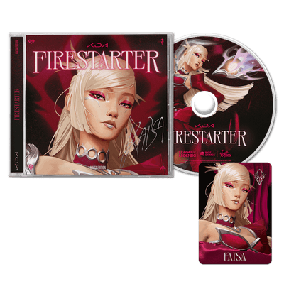 Cd - K/DA - FIRESTARTER CD (Kai'Sa Edition)