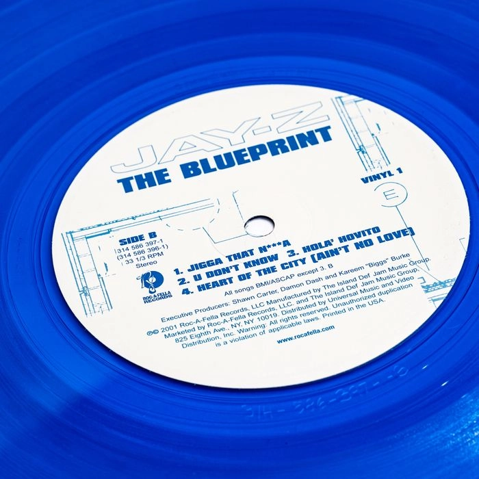 Vinyl - JAŸ-Z - Blueprint - 2LP Vinyl (Blue) - Diggers Factory