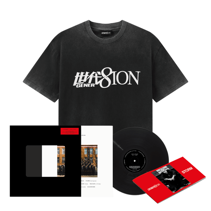 Bundle - GENER8ION - Love & Tears - LP + Tee + Storm Fanzine Bundle