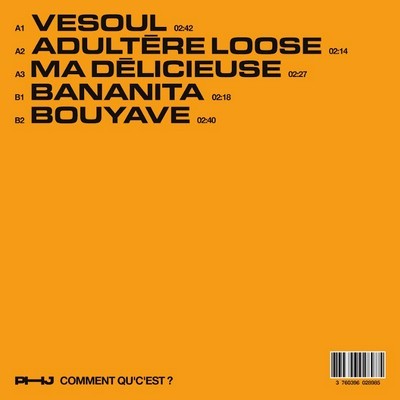 Comment qu'c'est ? - Vinyle - Back