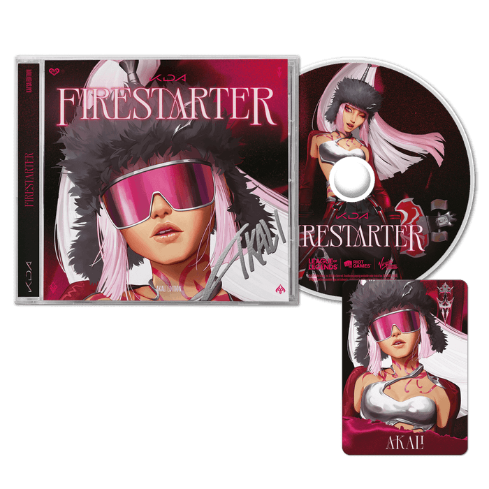 Cd - K/DA - FIRESTARTER CD (Akali Edition)