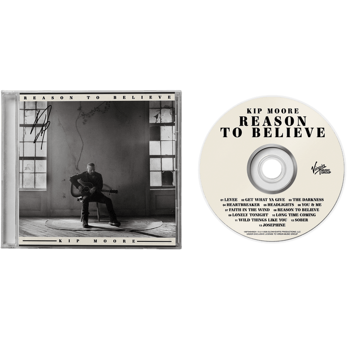 Cd - Kip Moore - Reason To Believe - Signed CD
