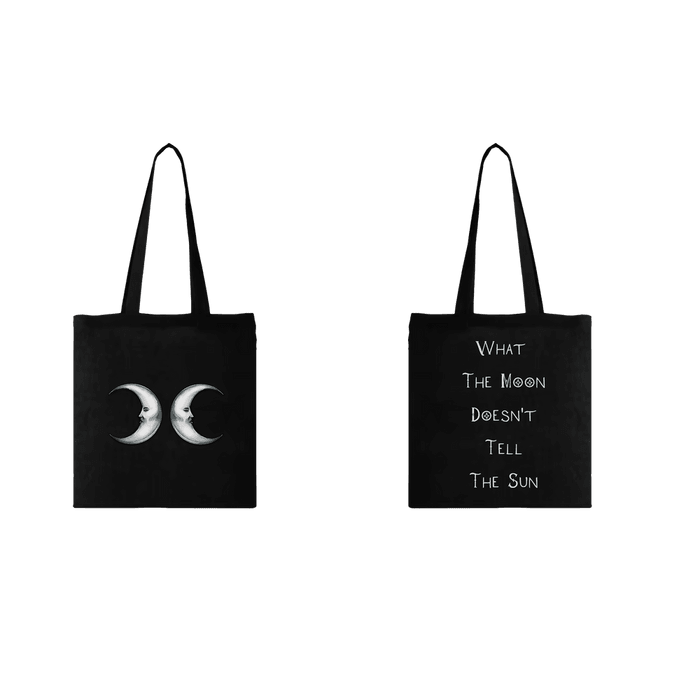 Accessory - MARIS BEN - What The Moon Doesn't Tell The Sun (moon tote bag)