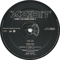 ラッキー兄妹 マウンテン☆マウス CD Merch - Xzibit - Man Vs Machine [Official Hoodie] - Diggers Factory