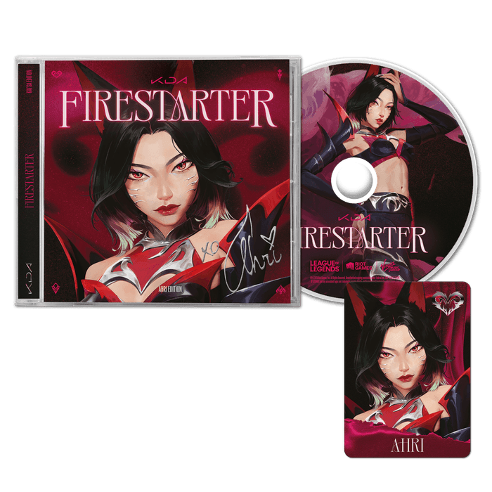 Cd - K/DA - FIRESTARTER CD (Ahri Edition)