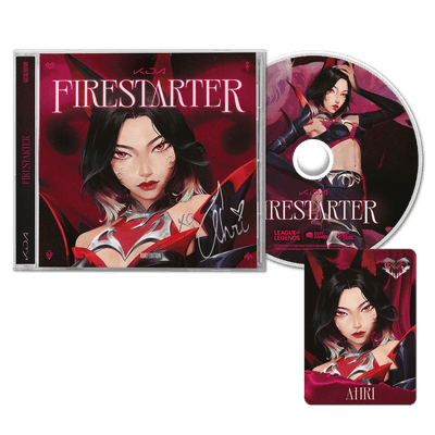 Cd - K/DA - FIRESTARTER CD (Ahri Edition)