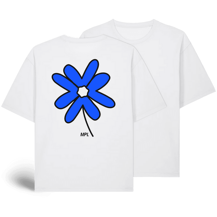 Merch - MPL - T-SHIRT - Fleur bleue