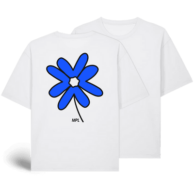 Merch - MPL - T-SHIRT - Fleur bleue