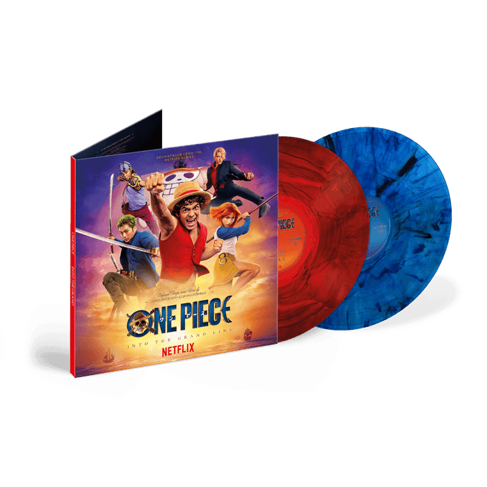 Vinyl - One Piece: Into the Grand Line (Soundtrack from the Netflix Series) - 2LP Double Gatefold (Red & Blue Marble Vinyl)